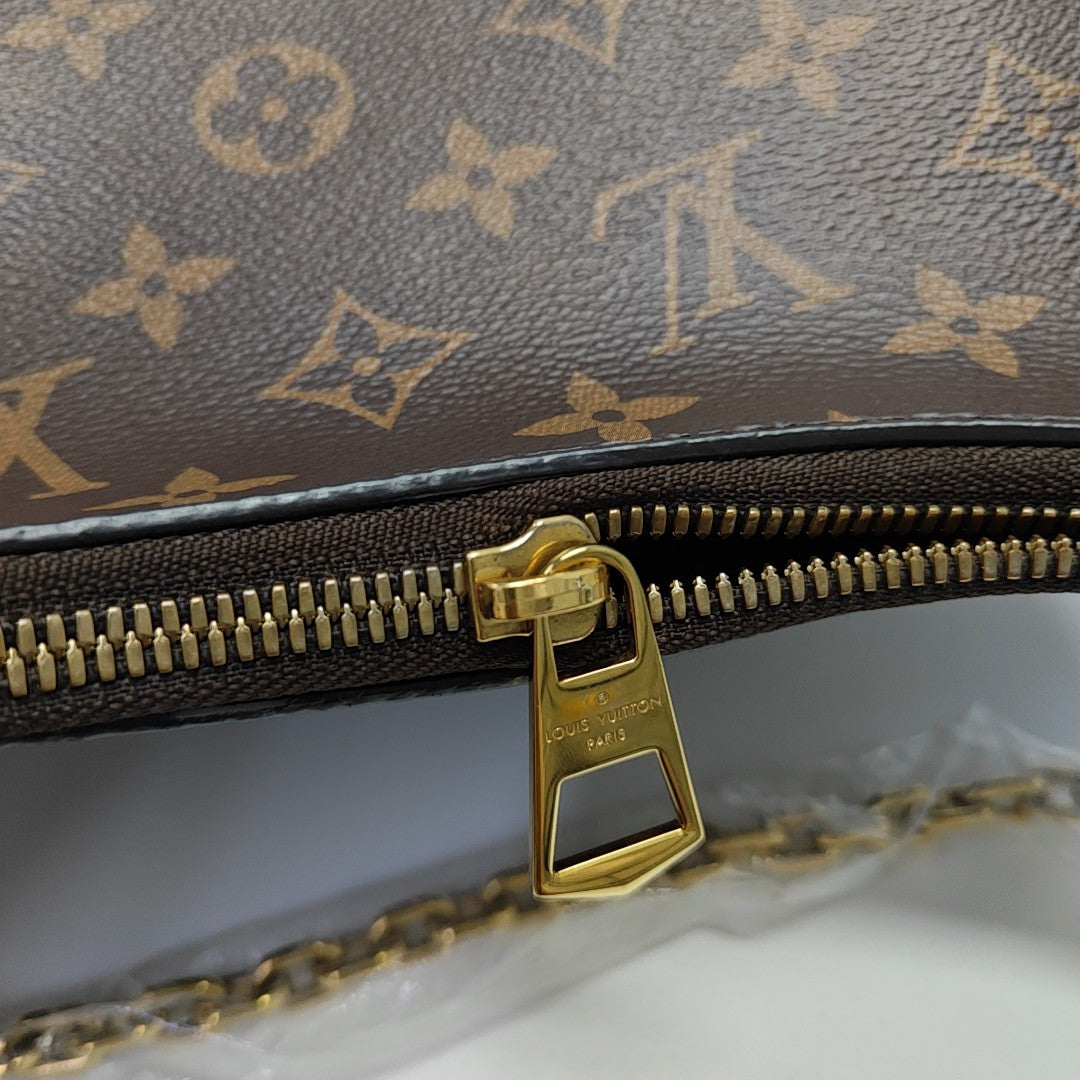BOULOGNE Monogram Coated Canvas Brown