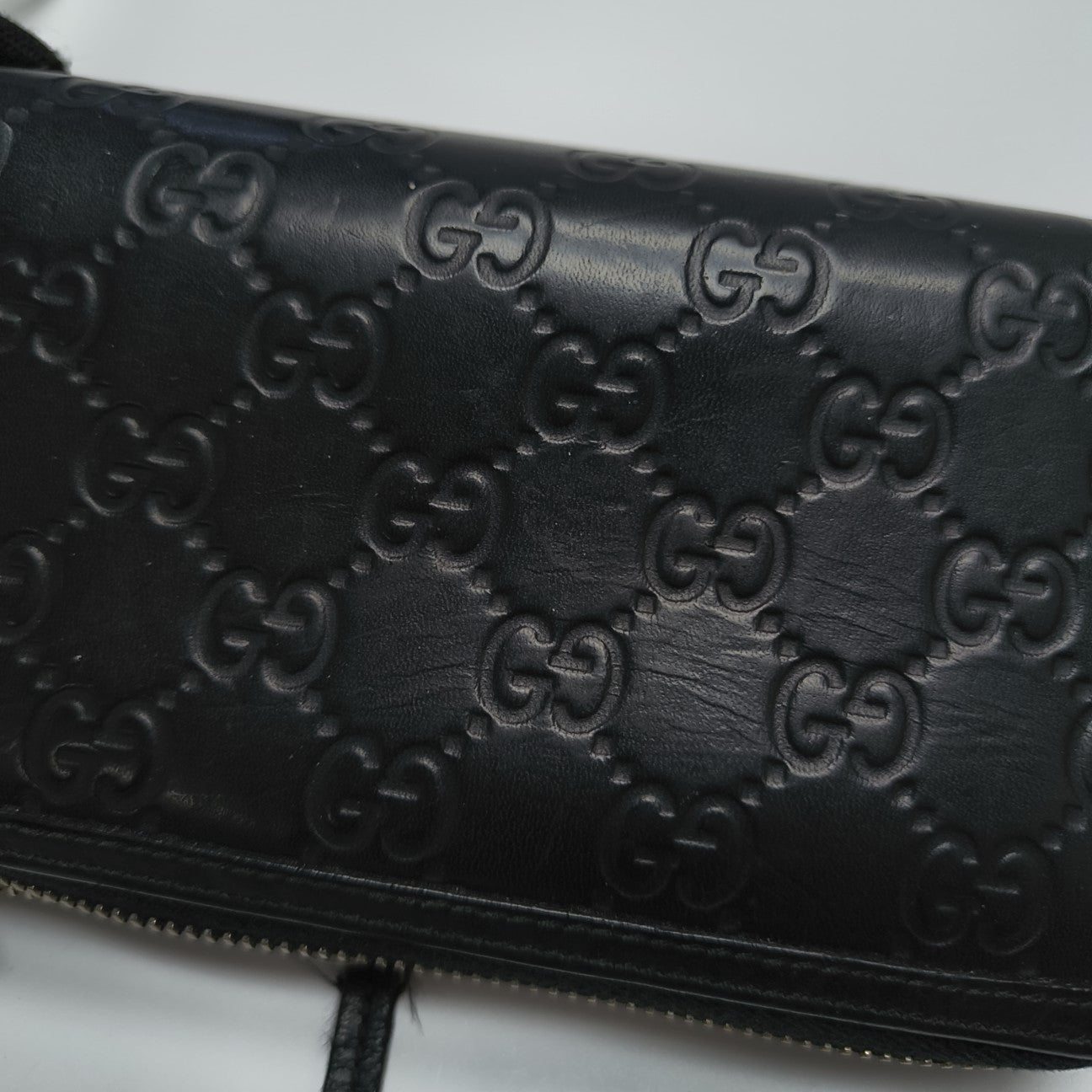 Monogram Calfskin Wallet Black