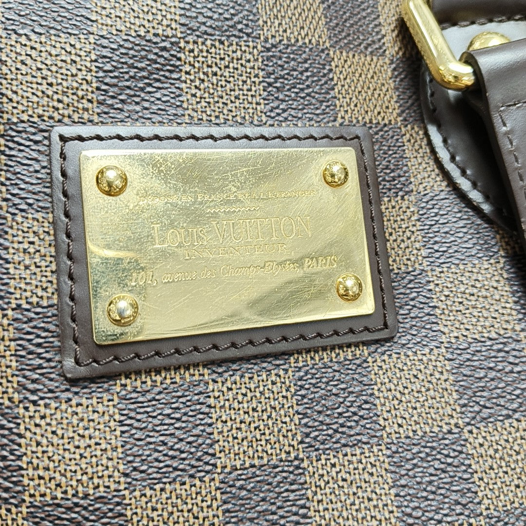 HAMPSTEAD PM Damier Ebene Coated Canvas Brown