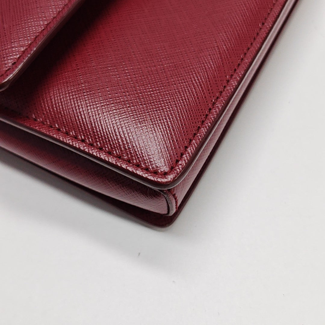Ginny Calfskin Red