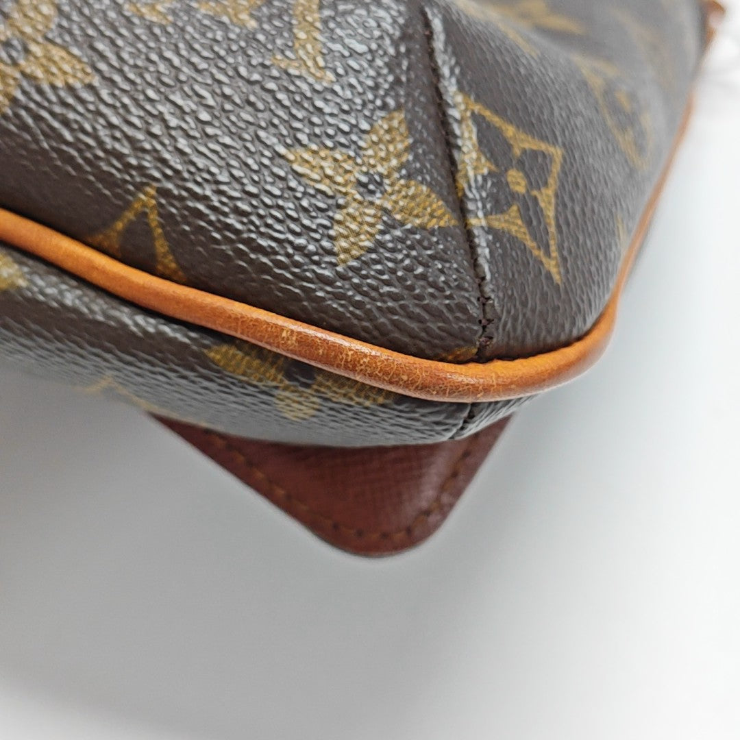 MUSETTE TANGO Monogram Coated Canvas Brown