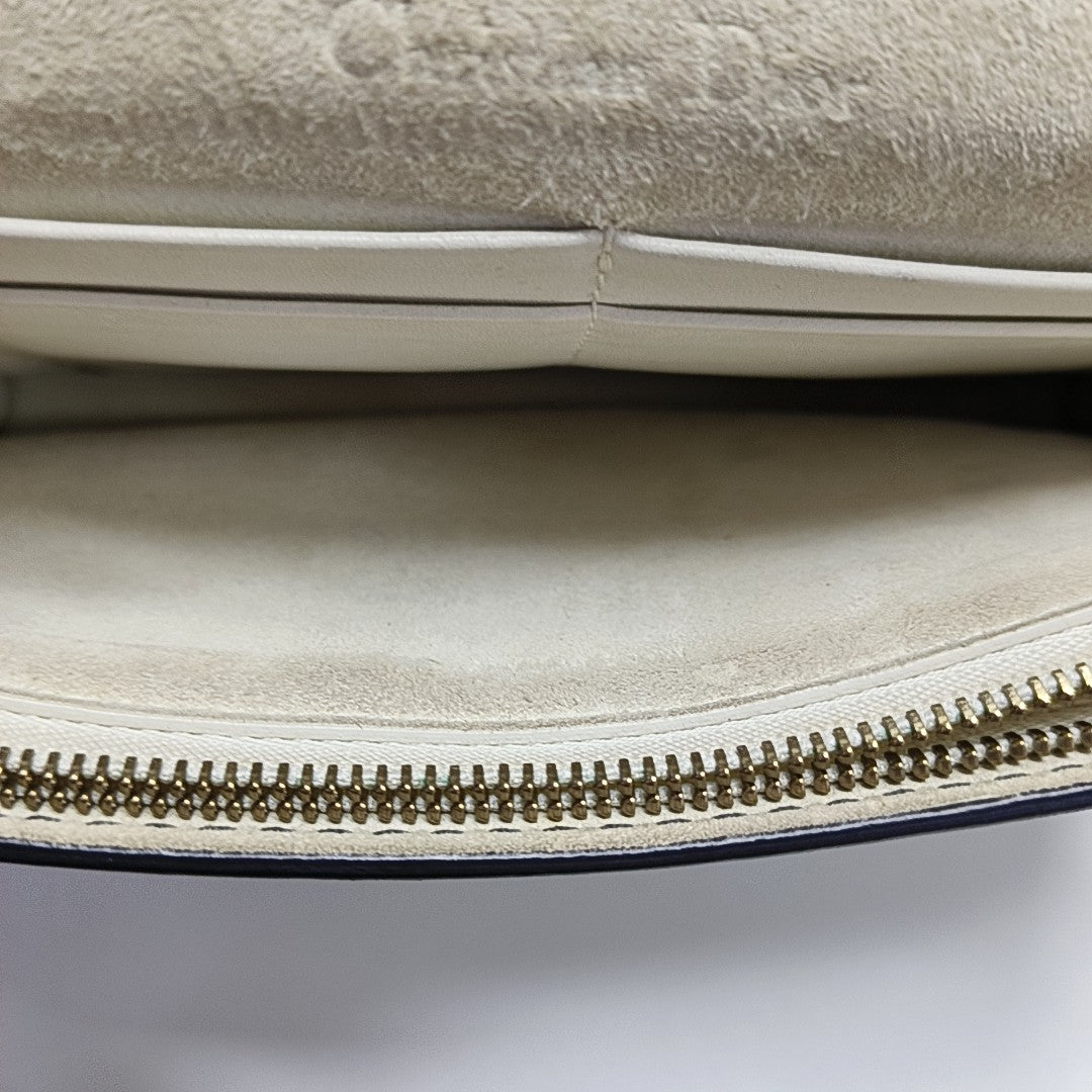 J'adior Calfskin White
