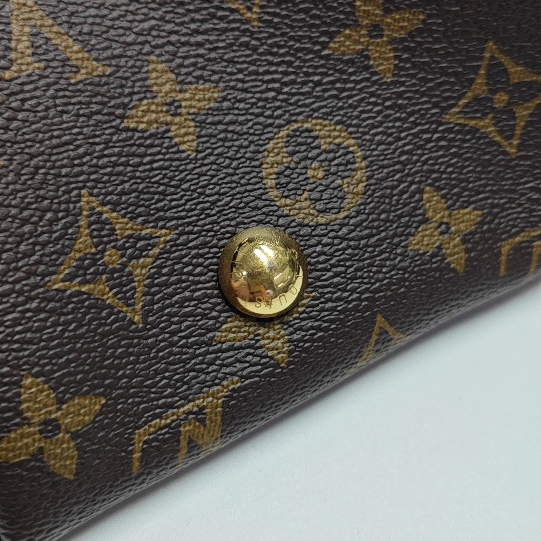 CARRYALL MM Monogram Coated Canvas Brown