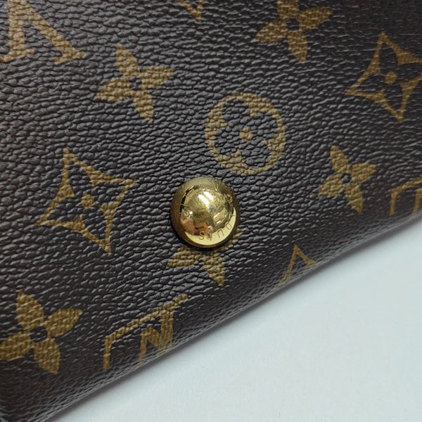 CARRYALL MM Monogram Coated Canvas Brown