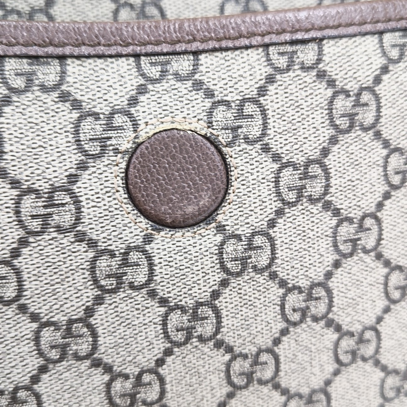 Neo Vintage Monogram Coated Canvas Beige