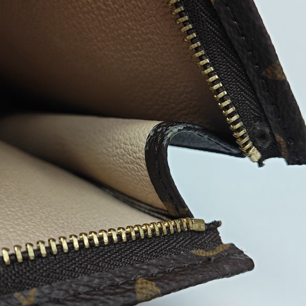 TOILET POCKET 26 Monogram Coated Canvas Brown