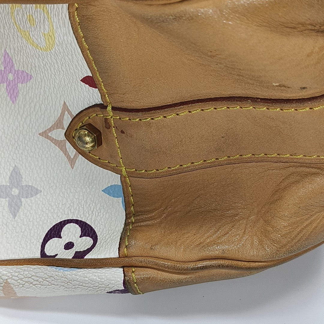 LV × TM GRETA Monogram Coated Canvas White