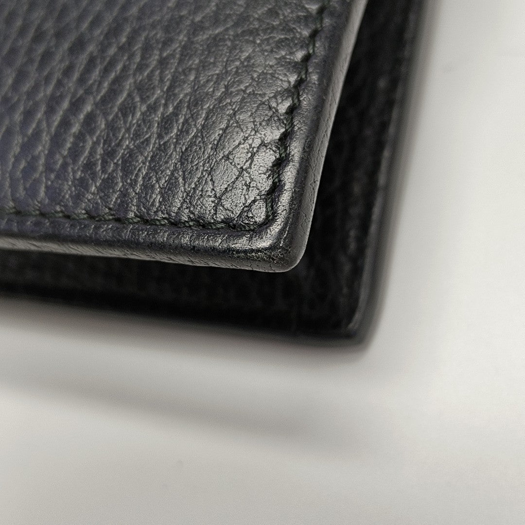 Interlocking G Small Calfskin Black