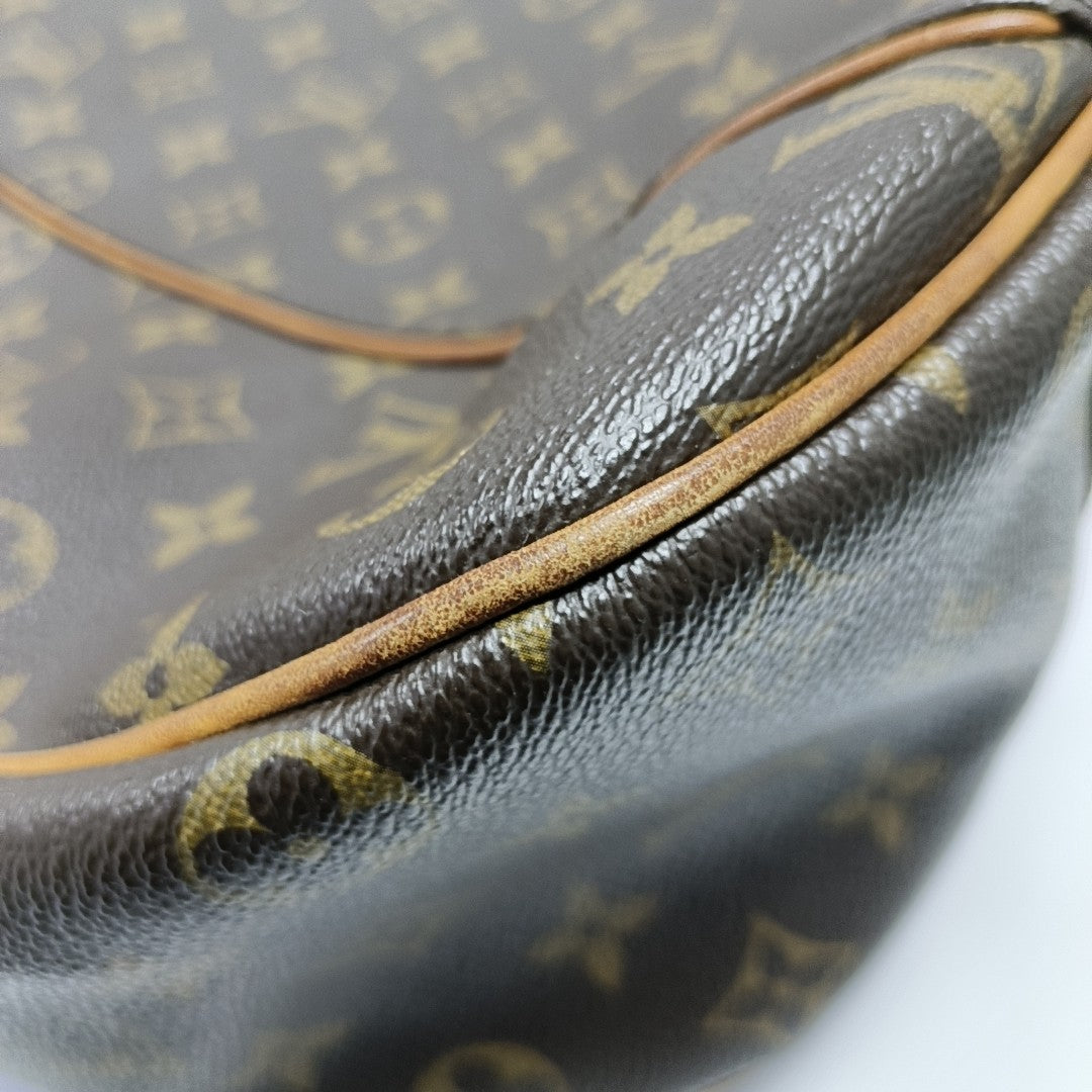 GALLIERA Monogram Coated Canvas Brown