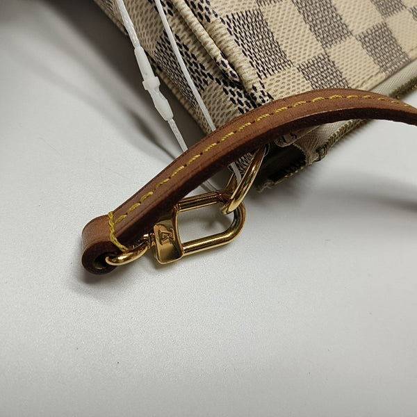ACCESSOIRES GM Damier Azur Coated Canvas White