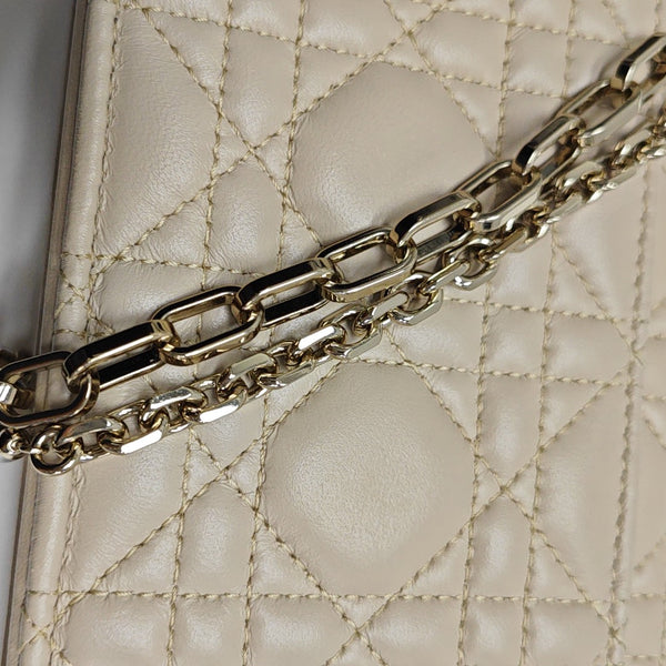 My Dior Mini Cannage Lambskin Beige