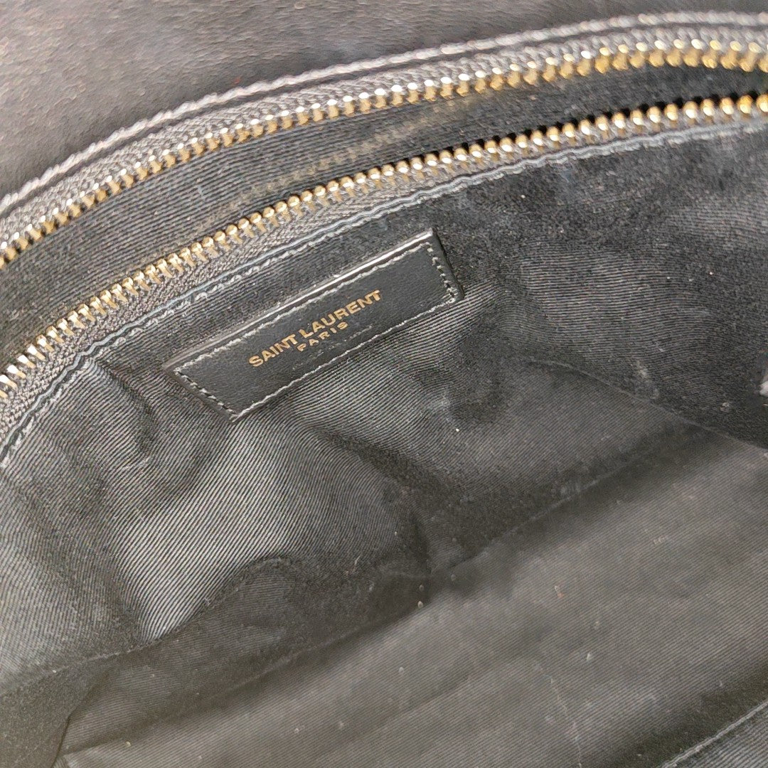 PUFFER Small Quilted Lambskin Black