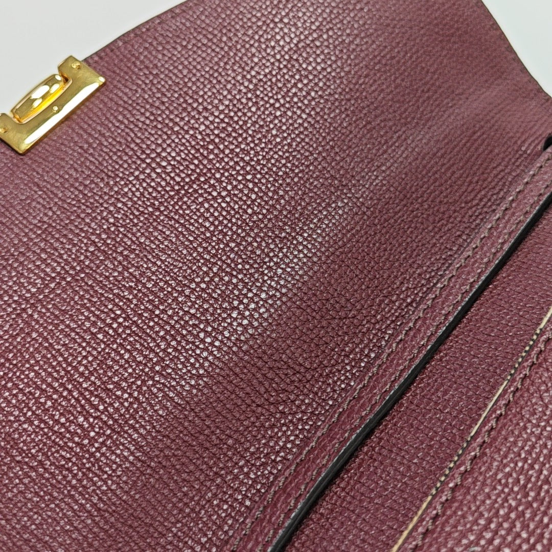 Macken Small Calfskin Red