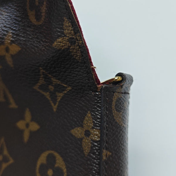 FÉLICIE Monogram Coated Canvas Brown