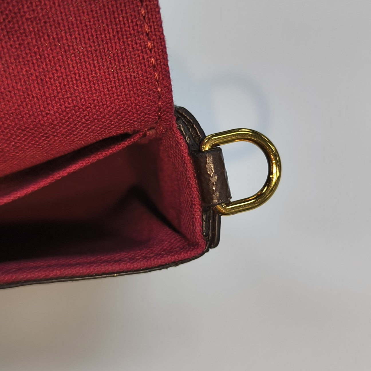FÉLICIE Monogram Coated Canvas Brown