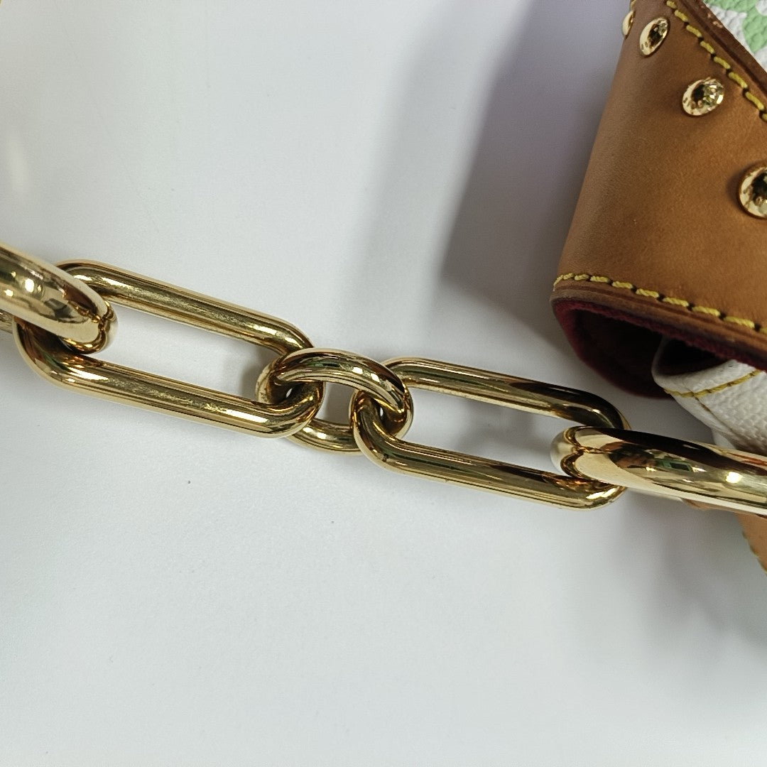 LV × TM MARILYN Monogram Coated Canvas White