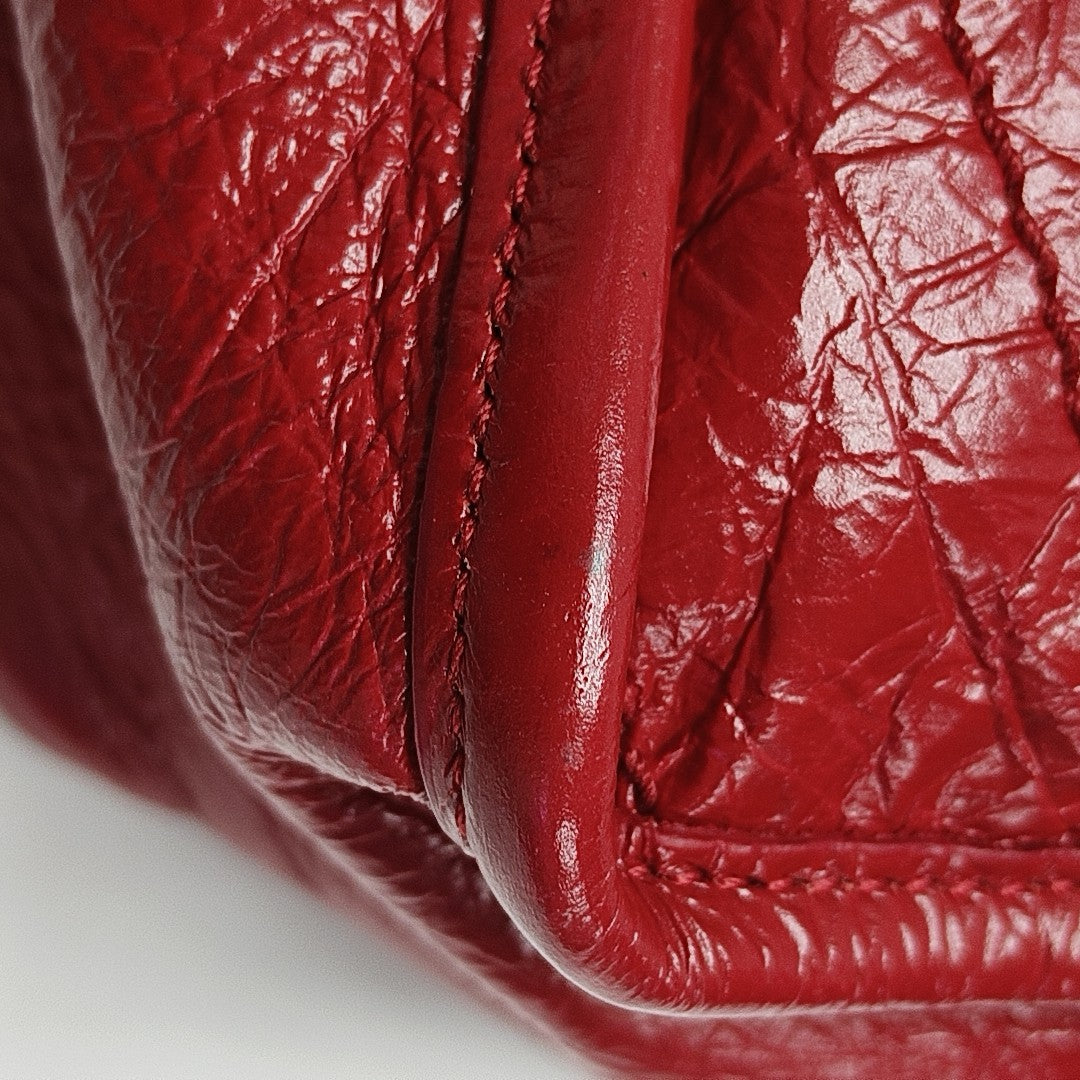 NIKI Medium Quilted Calfskin Red