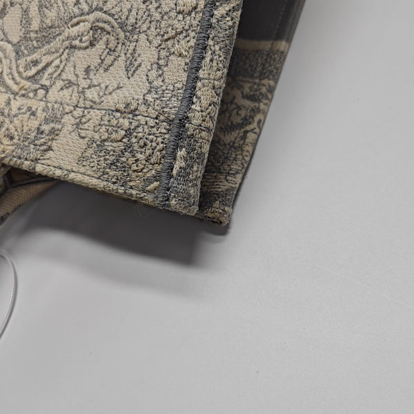 Book Tote Medium Fabric Gray