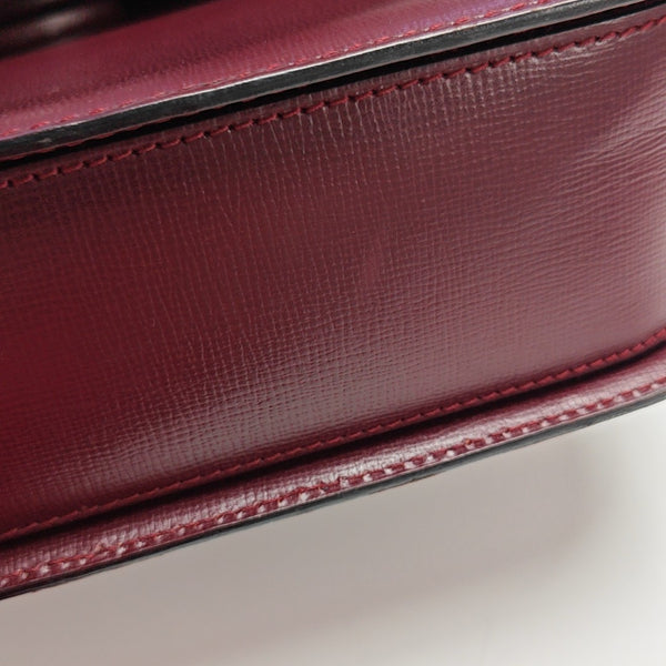 Calfskin Shoulder Bag Red