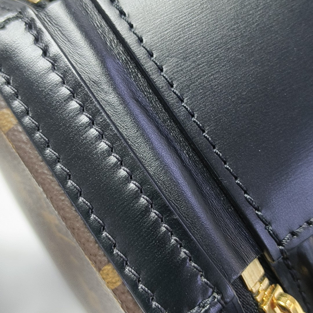 CANNES PM Monogram Coated Canvas Brown