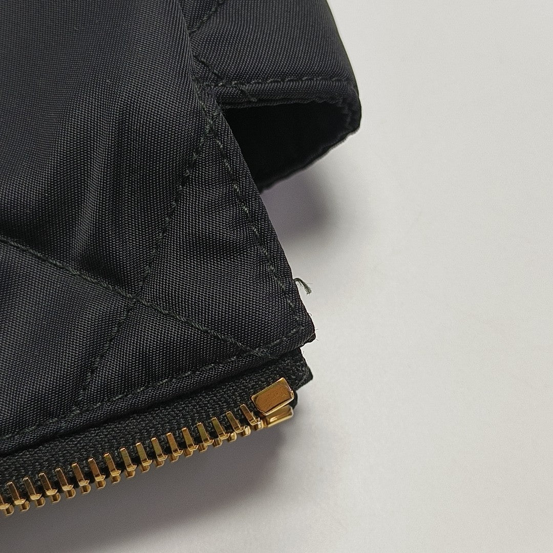 Re-Edition 1995 Chaîne Quilted Nylon Black