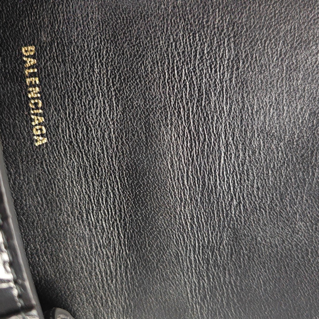 Hourglass XS Calfskin Black