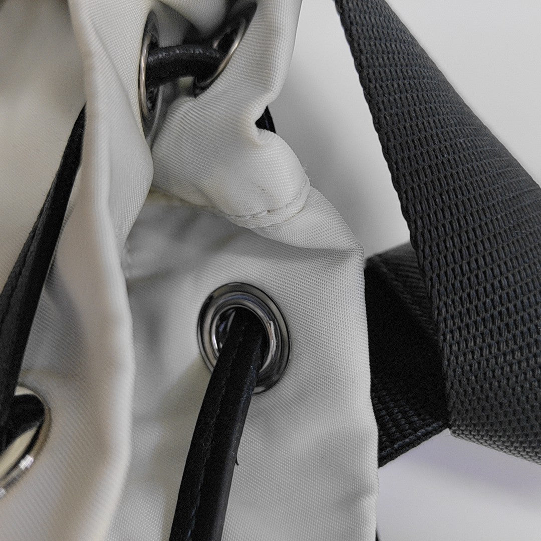 Black Nylon Nylon White