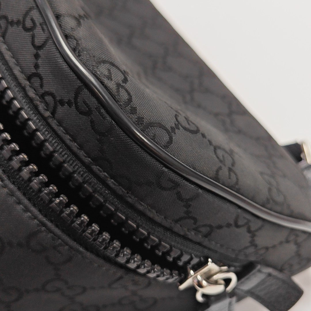 GG Imprime Monogram Canvas Black