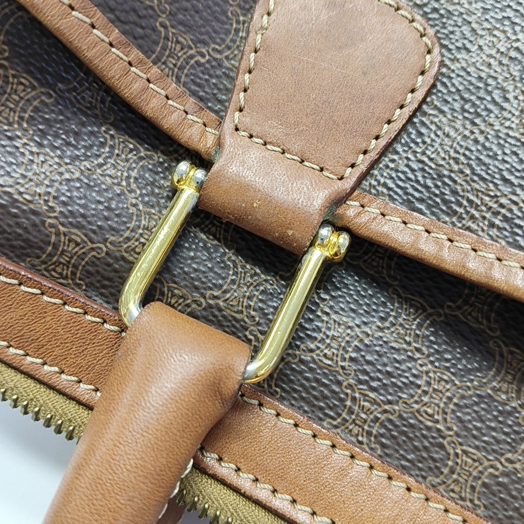 MACADAM Coated Canvas Brown