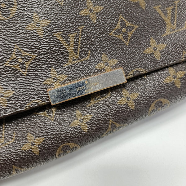FAVORITE PM Coated Canvas Brown