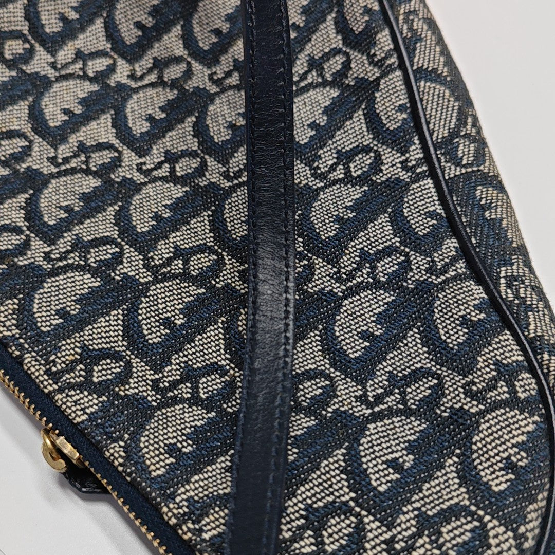 Saddle Mini Oblique Fabric Blue