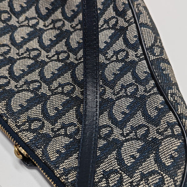 Saddle Mini Oblique Fabric Blue