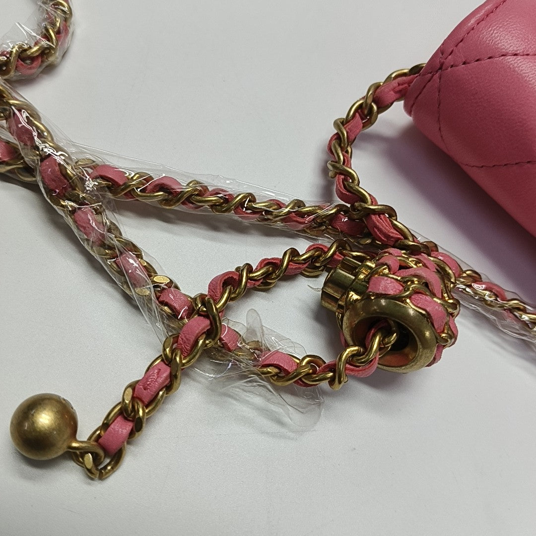 Quilted Lambskin Pink