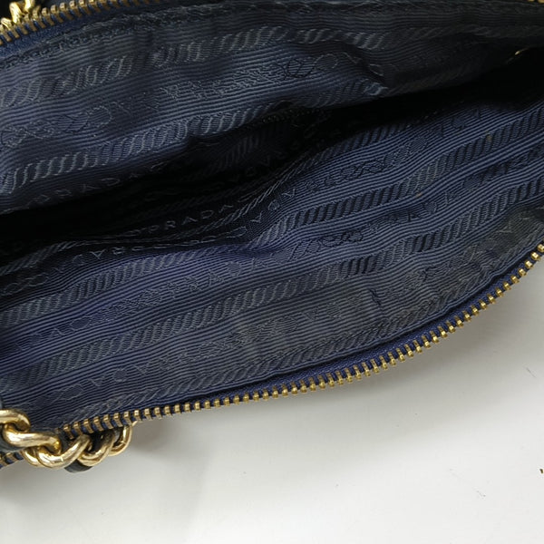 Re-Edition 1995 Chaîne Quilted Nylon Blue