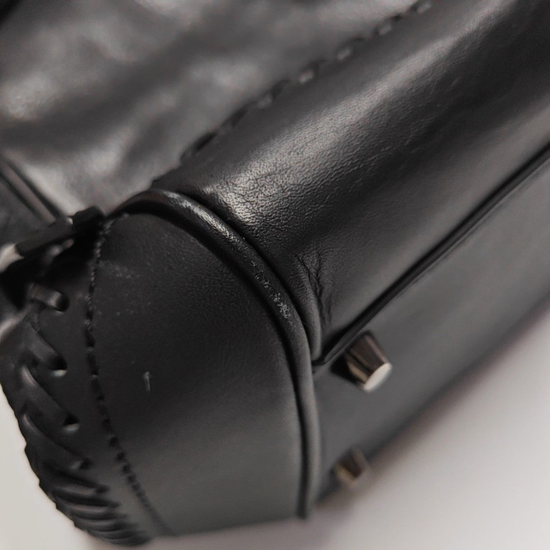 Calfskin Tote Bag Black