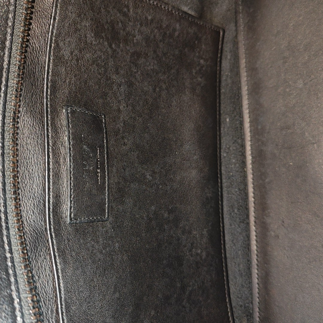 DOWNTOWN CABAS Calfskin Black