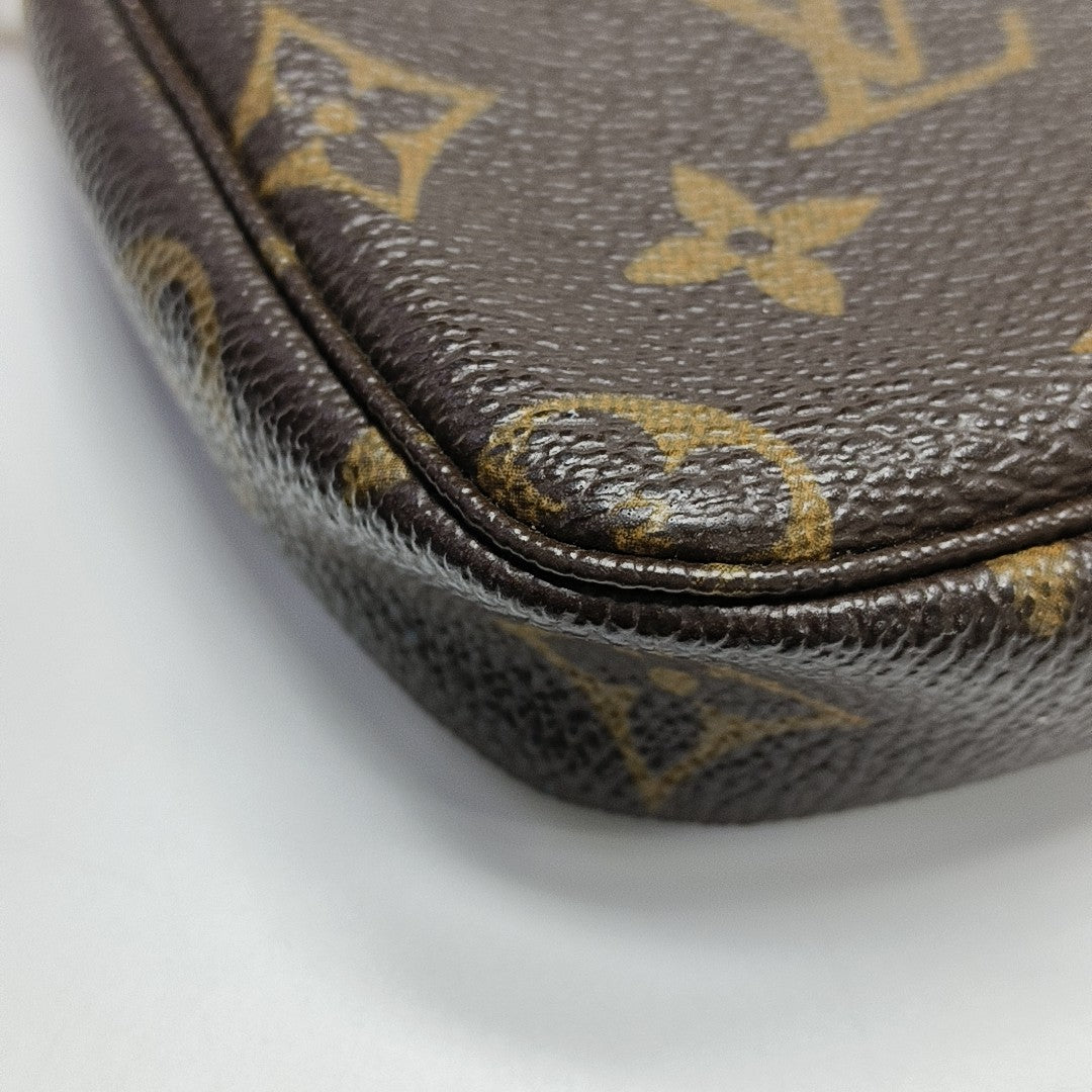 ACCESSOIRES MM Monogram Coated Canvas Brown