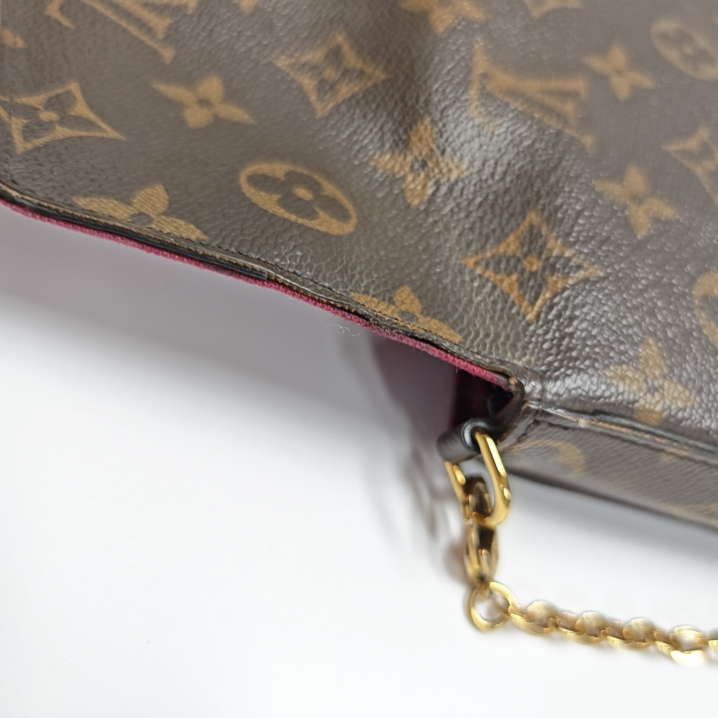 FÉLICIE Monogram Coated Canvas Brown