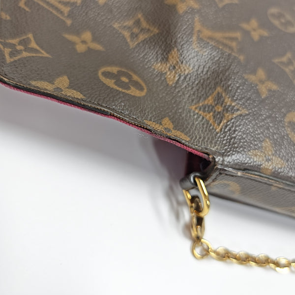 FÉLICIE Monogram Coated Canvas Brown