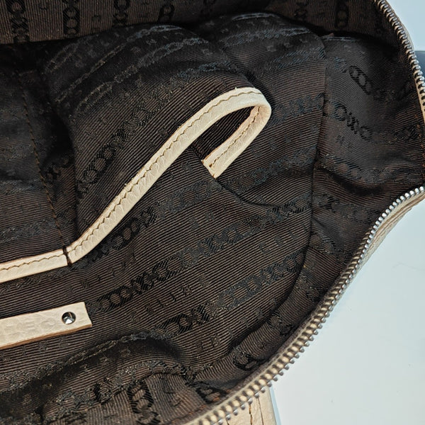 Calfskin Top Handle Bag Pink