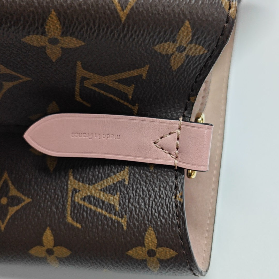 NÉONOÉ MM Monogram Coated Canvas Brown
