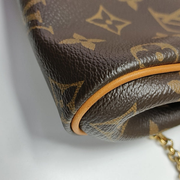 EVA Monogram Coated Canvas Brown
