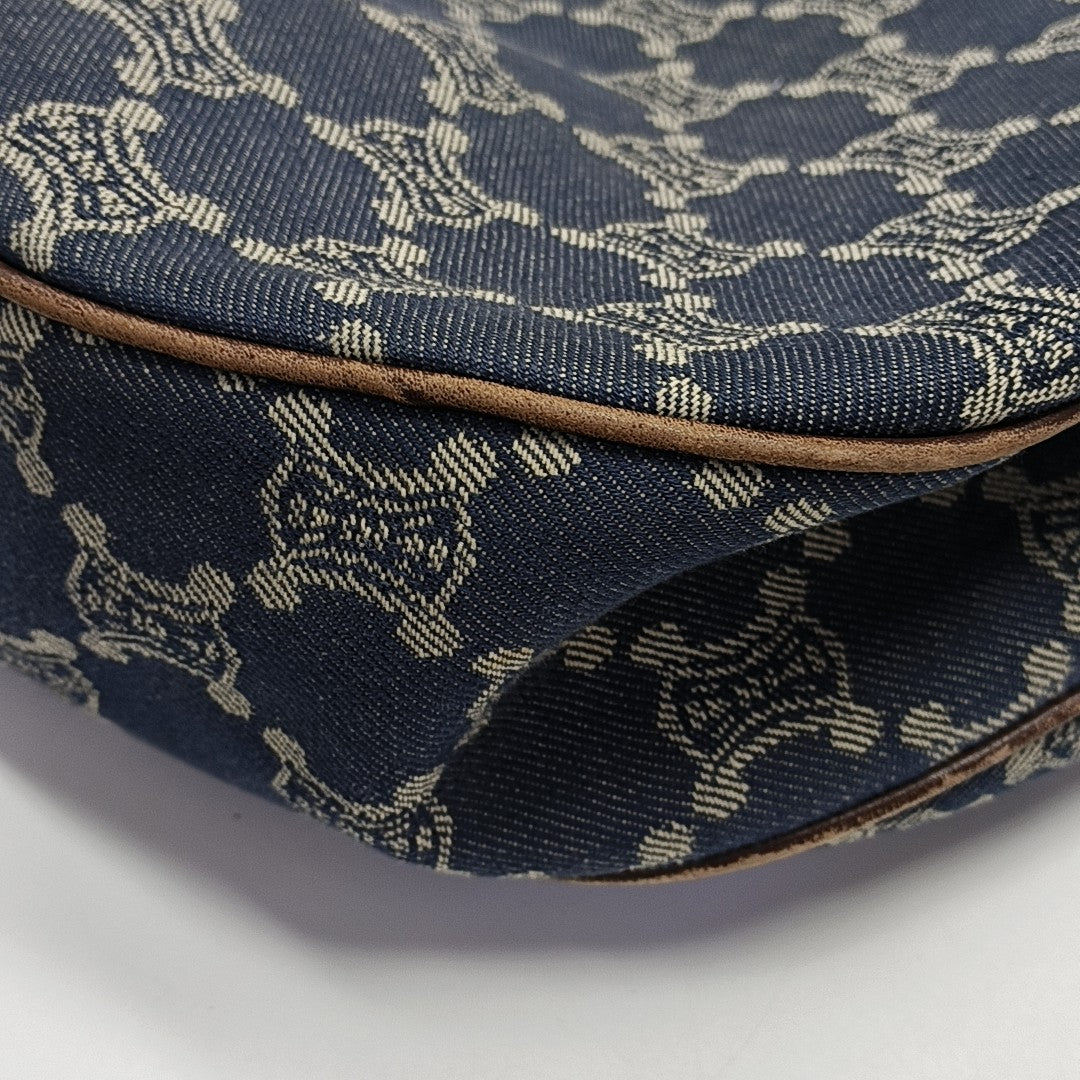 Denim Shoulder Bag Blue
