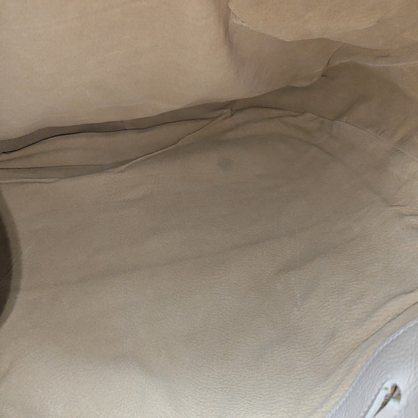 Lambskin Shoulder Bag White