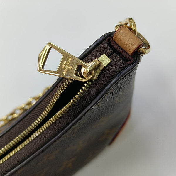 BOULOGNE Nano Monogram Coated Canvas Brown