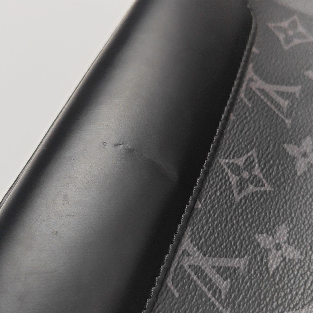 VOYAGER PM Monogram Coated Canvas Black