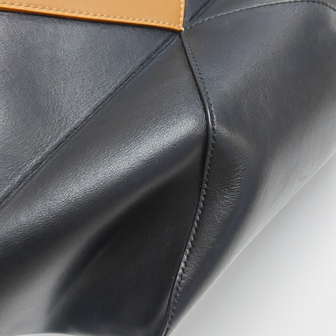 Puzzle Fold Medium Calfskin Multicolor