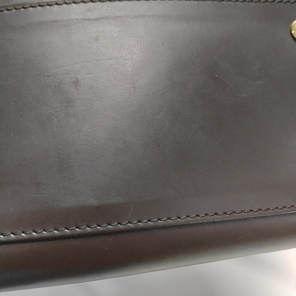 KNIGHTSBRIDGE Damier Ebene Coated Canvas Brown