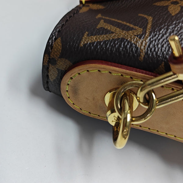 DUFFLE Monogram Coated Canvas Brown