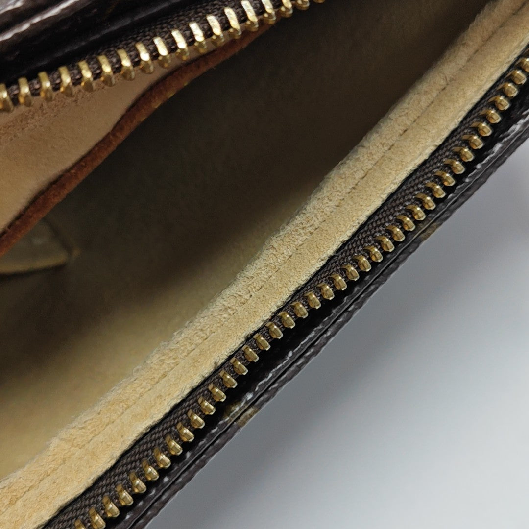 LOOPING MM Monogram Coated Canvas Brown